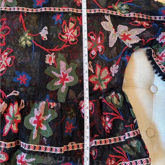 Anna Sui lace blouse XL - Picture 10 of 10